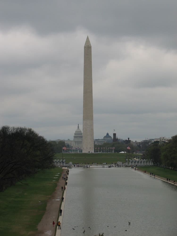 National Mall from Lincoln Monument