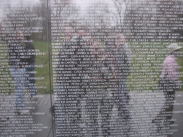 Vietnam Memorial Wall