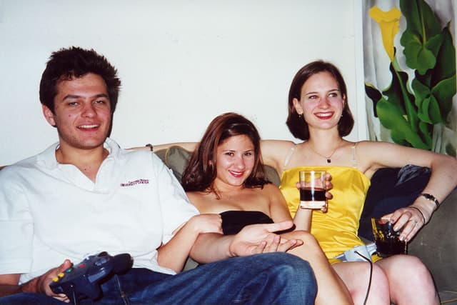 Richard, Maria, and Anastasia