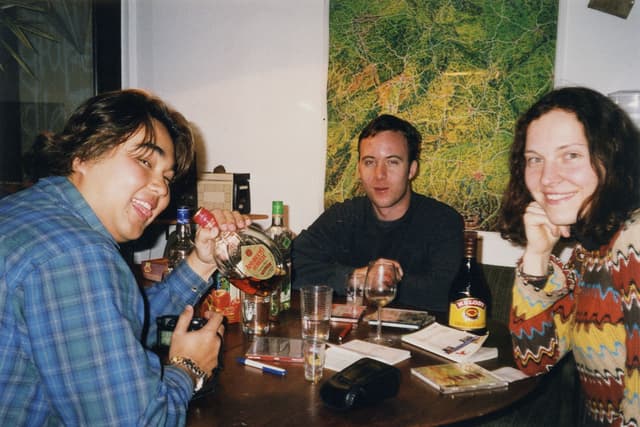 Robin, Allen, and Karin in Germany