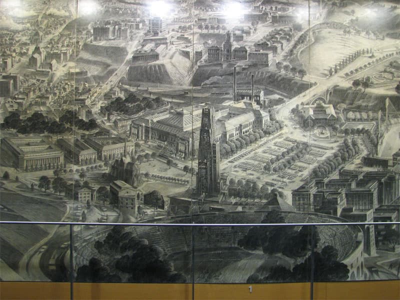 Douglas Cooper mural, CMU