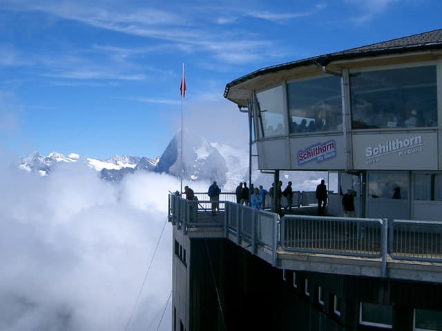 Schilthorn revolving restaurant