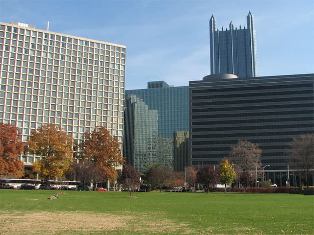 Downtown from Point State Park