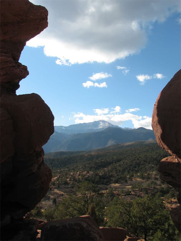 Pikes Peak view
