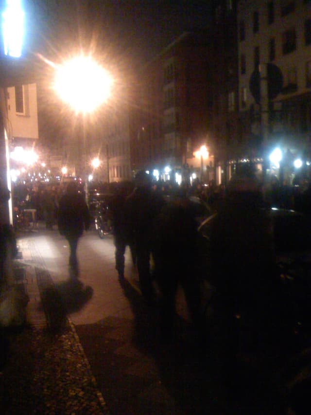 Street demonstration