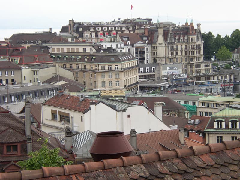 Lausanne view