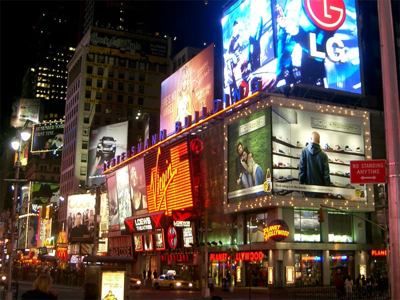 Times Square, reverse angle