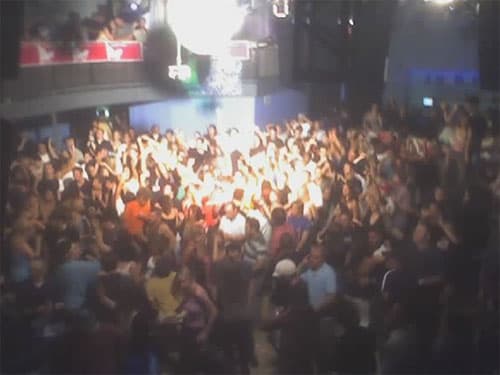 Crowd during Oakenfold's set