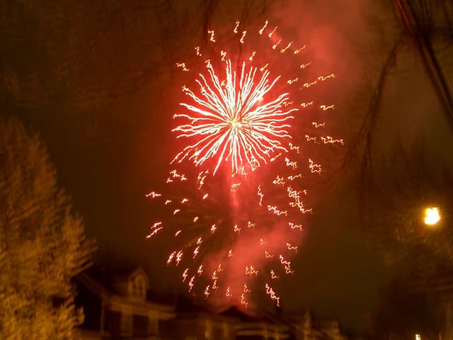 Fireworks from Beeler