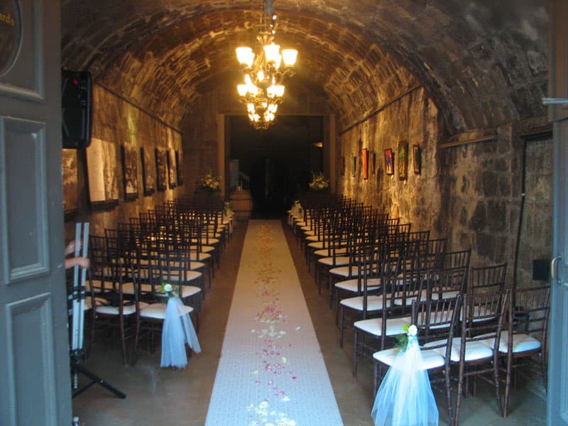 Wedding at Testarossa Vineyards