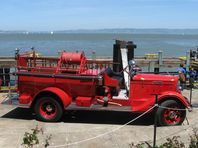 Vintage firetruck