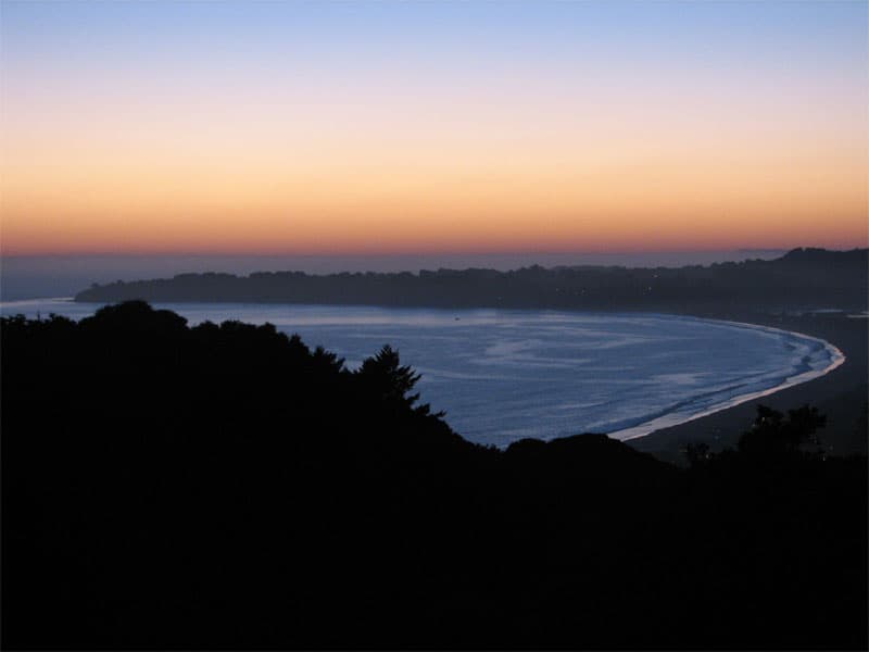 Sunset at Stinson Beach