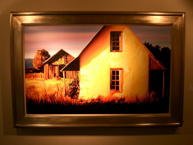 Painting by Roger Hayden Johnson