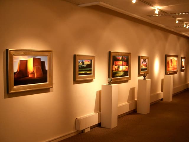 Dad's gallery opening