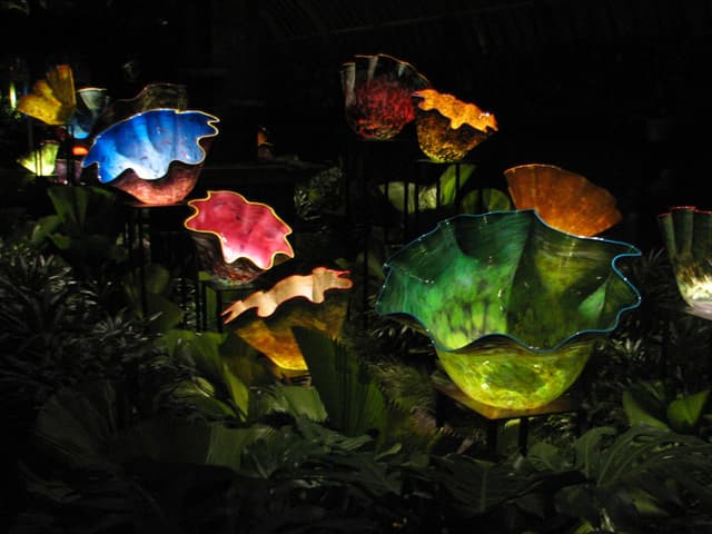 Garden of bowls