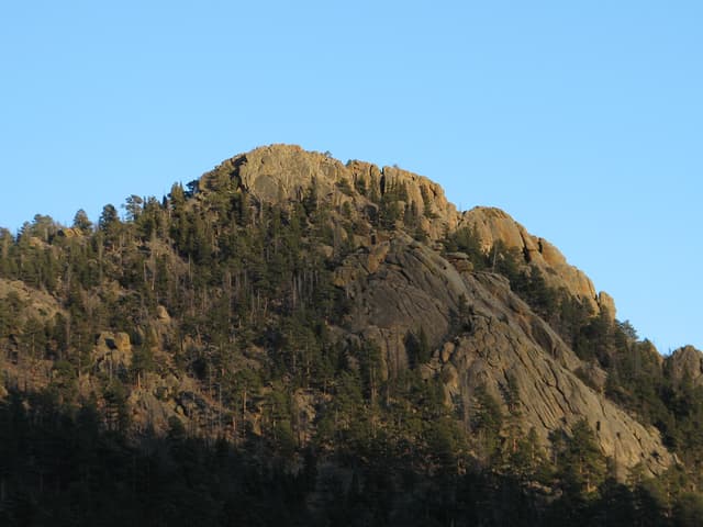 Mountain late afternoon