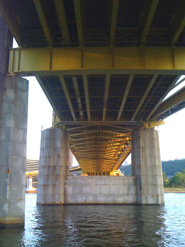Under the bridge