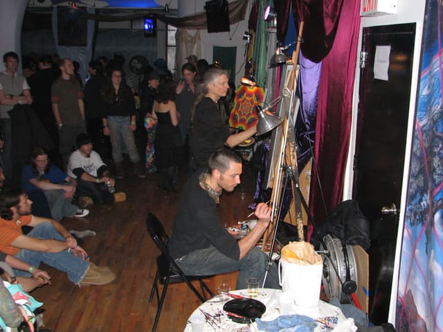 Live painting