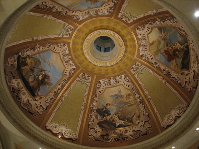 Venetian dome ceiling