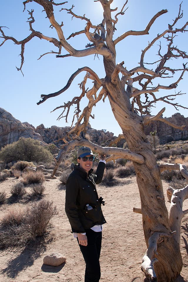 Anna at Joshua Tree National Park