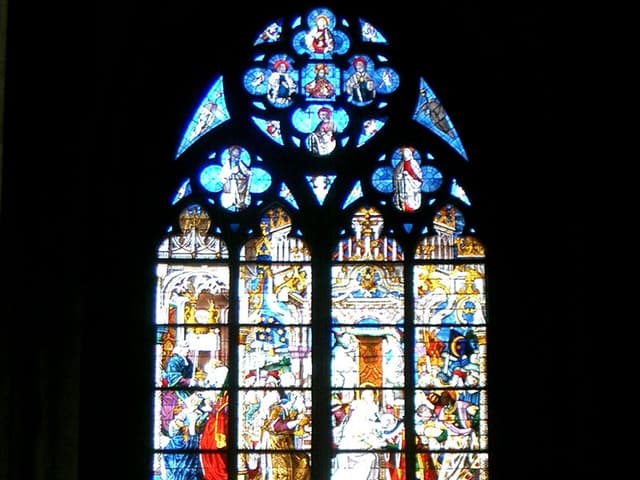 Inside cathedral
