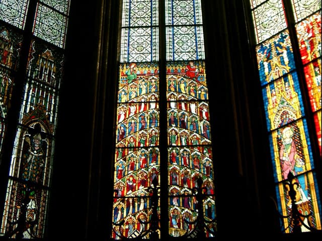 More stained glass