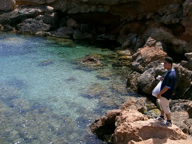 Ibiza coastline