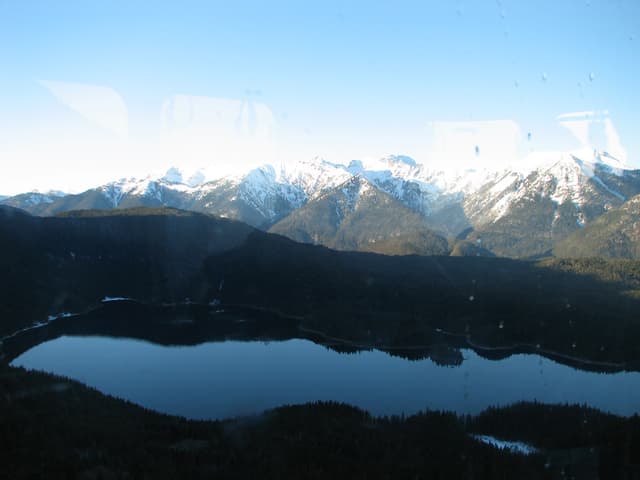 View from cablecar