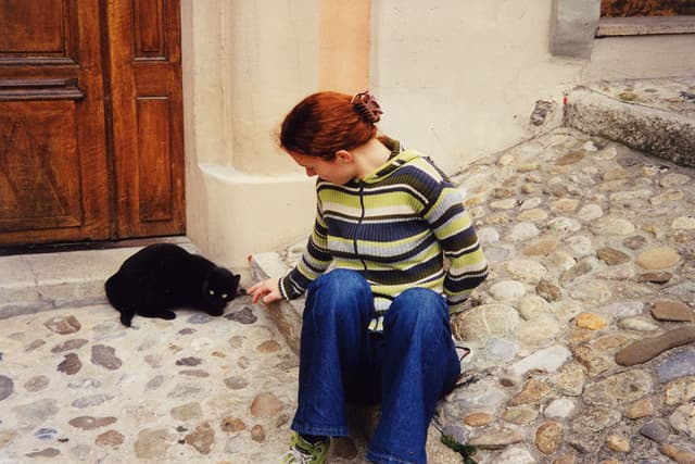 Karin und Katze