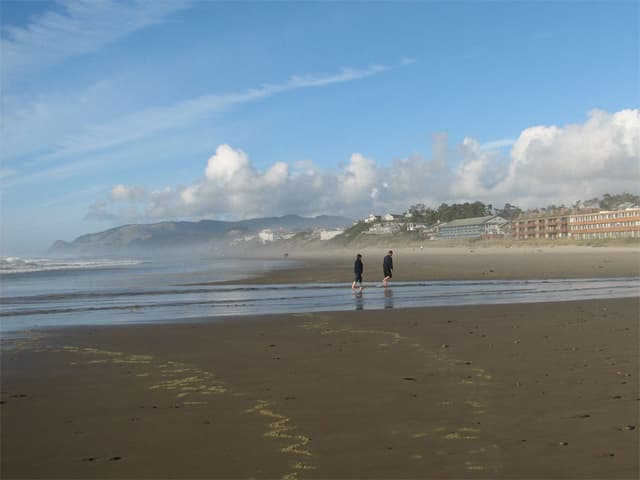 Beach on Oregon coast